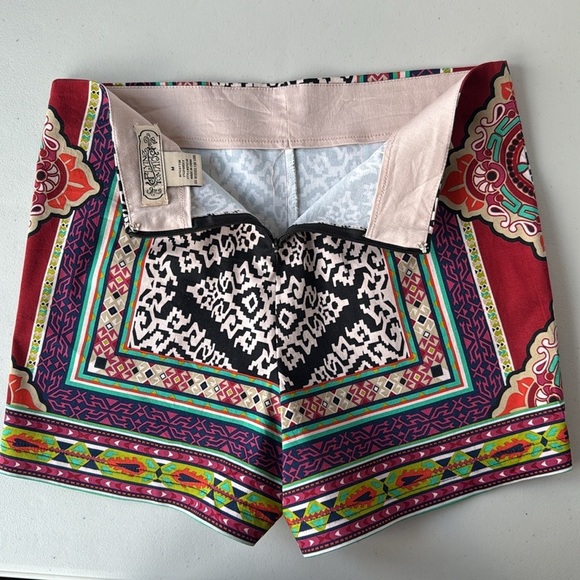 Flying Tomato Bold Print High Waist Short Shorts - Picture 6 of 14